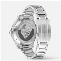 Montre Montblanc Homme Montblanc 1858 Ice Sea Automatic Date in Acier 129371 - 129371